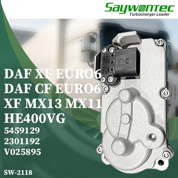 Saywontec Turbocharger Actuator HE400VG 5459129 2128139PEX 2301176 5459136 for DAF XF CF EURO6 XF MX13 MX11
